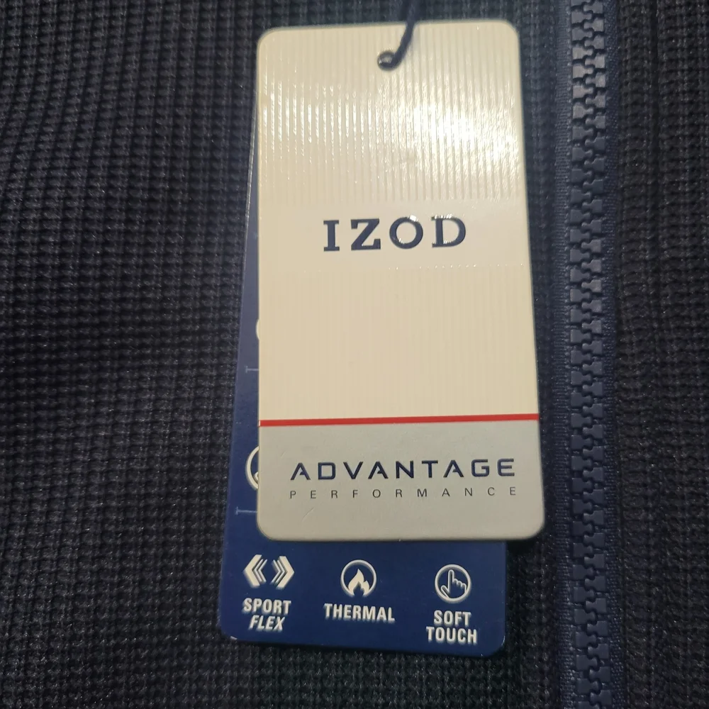 Izod Men's Deep Blue Lightweight Jacket - Picture 5 of 6